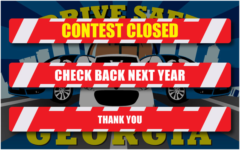 drive safe georgia contest closed