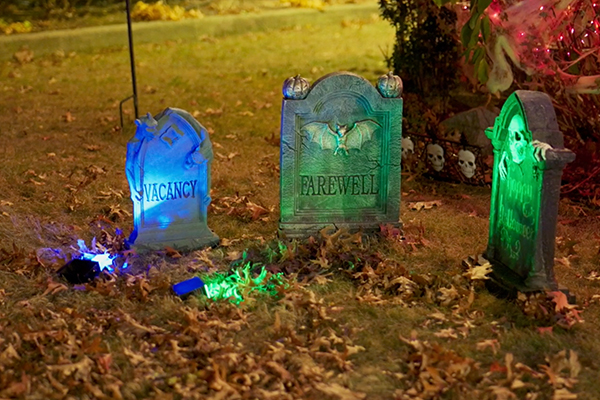 fave gravestones colorful
